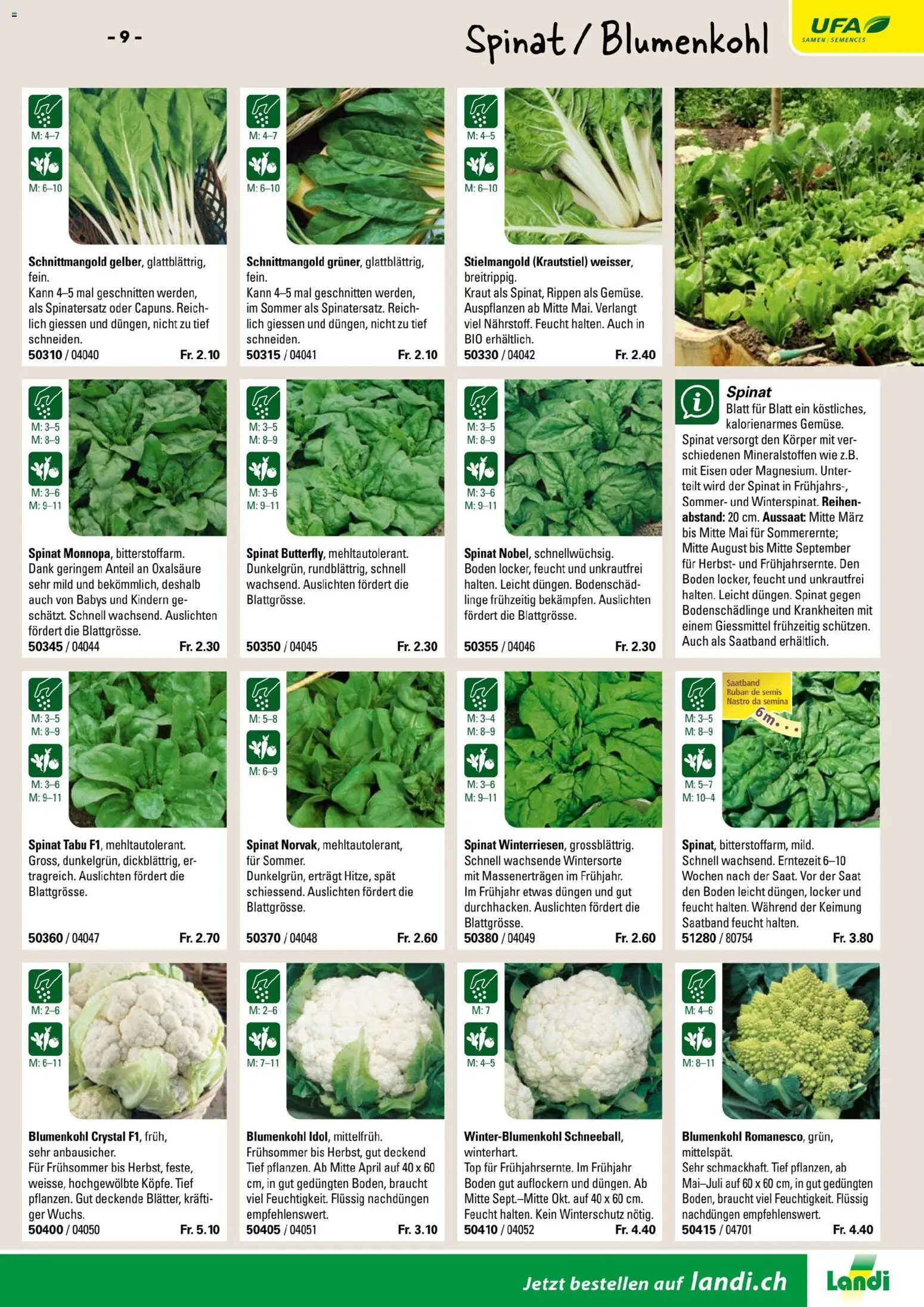 Landi ( Deaktivovane pre Letakomat )  Aktionen – gültig ab 07.01.2026 | Seite: 11 | Produkte: Blumenkohl, Kraut, Top, Eisen