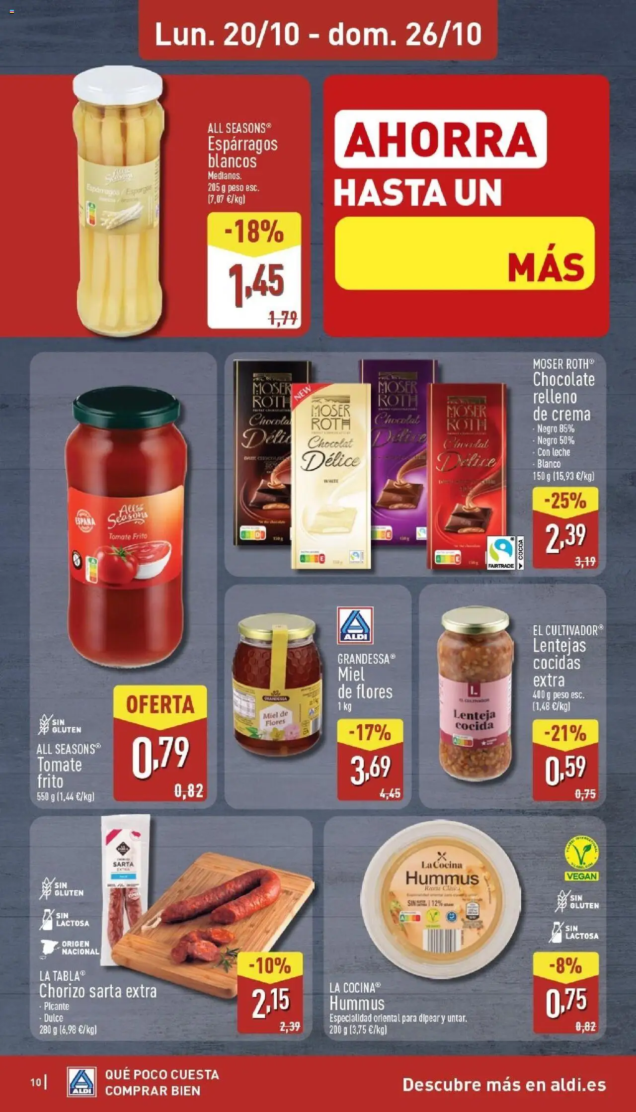 Aldi folleto Península │ válido desde el 20.10.2025 | Página: 10 | Productos: Ψηφιακή κάμερα, Leche, Νερό καρύδας, Cocina