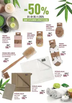 Lilly drogerie katalog - pregled Lilly drogerie kataloga - važi od 01.10.2025 | Strana: 33 | Proizvode: Papuče, Kaiš, Četka, Peškir