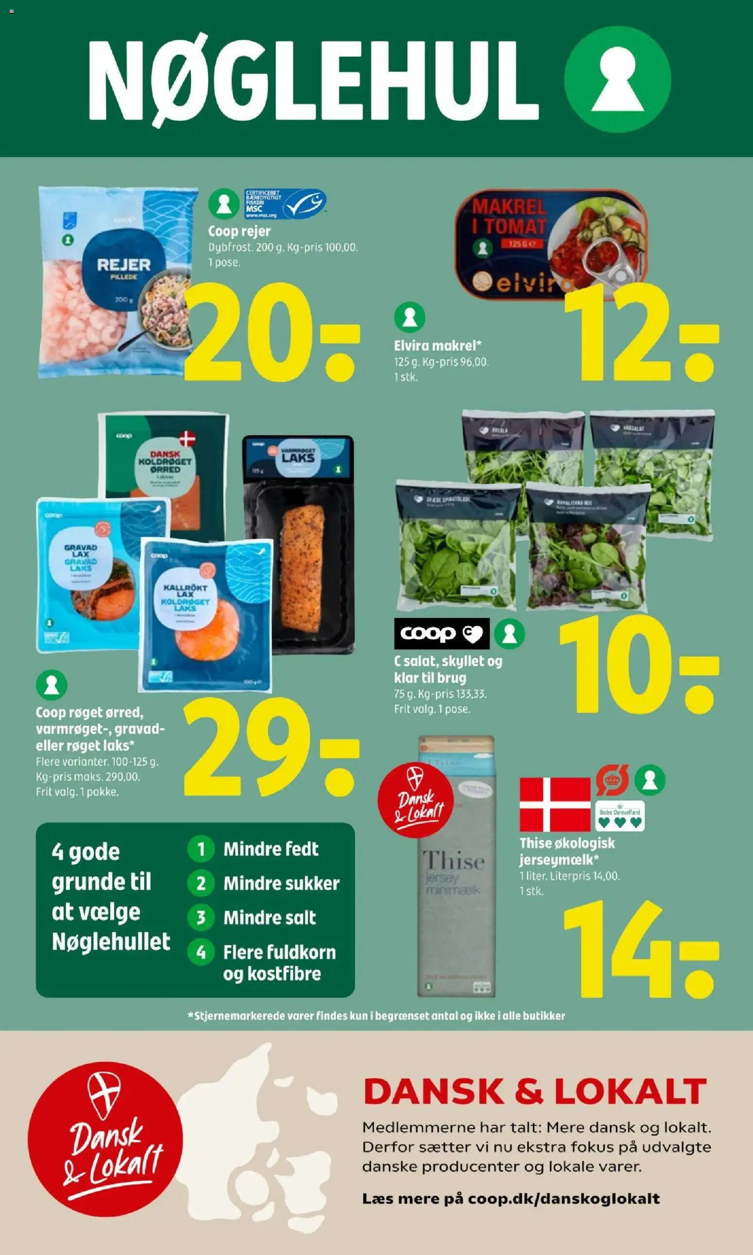 Coop 365 tilbudsavis – gyldig fra 09.04.2026 | Side: 11 | Produkter: Salt, Makrel, Sukker, Rejer