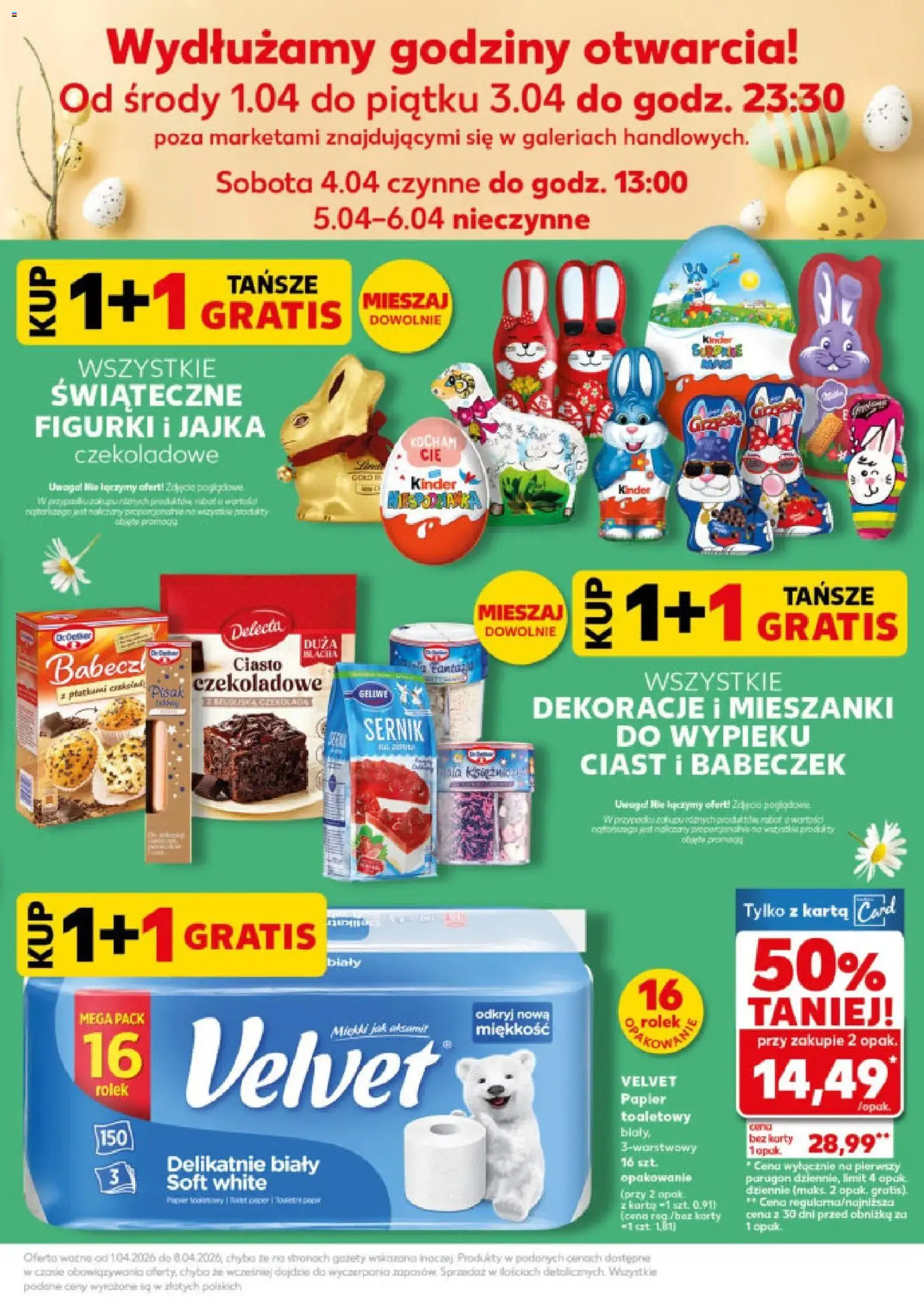 Kaufland gazetka - Mocny start od 07.04.2026 | Strona: 7 | Produkty: Ciasto, Figurki, Jajka czekoladowe, Jajka