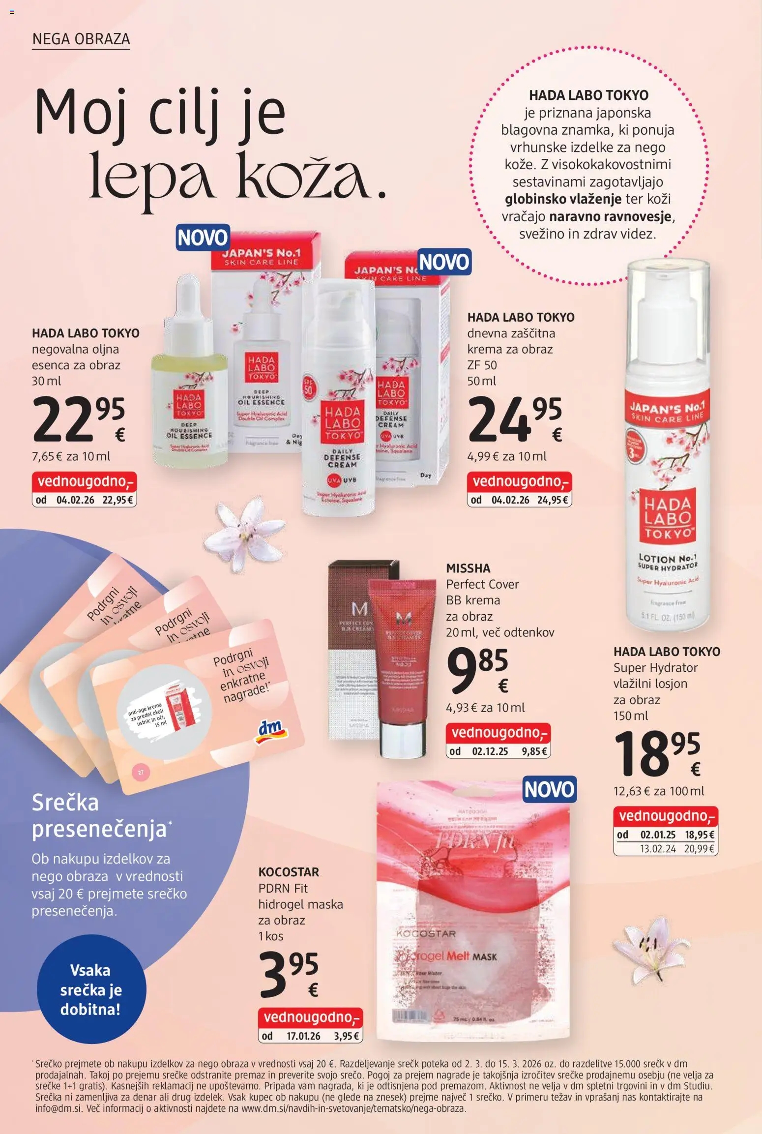Novi DM Drogerie Markt katalog ponudbe – veljaven od 02.03.2026 | Stran: 6 | Izdelki: Maska za obraz, Bb krema, Krema, Krema za obraz