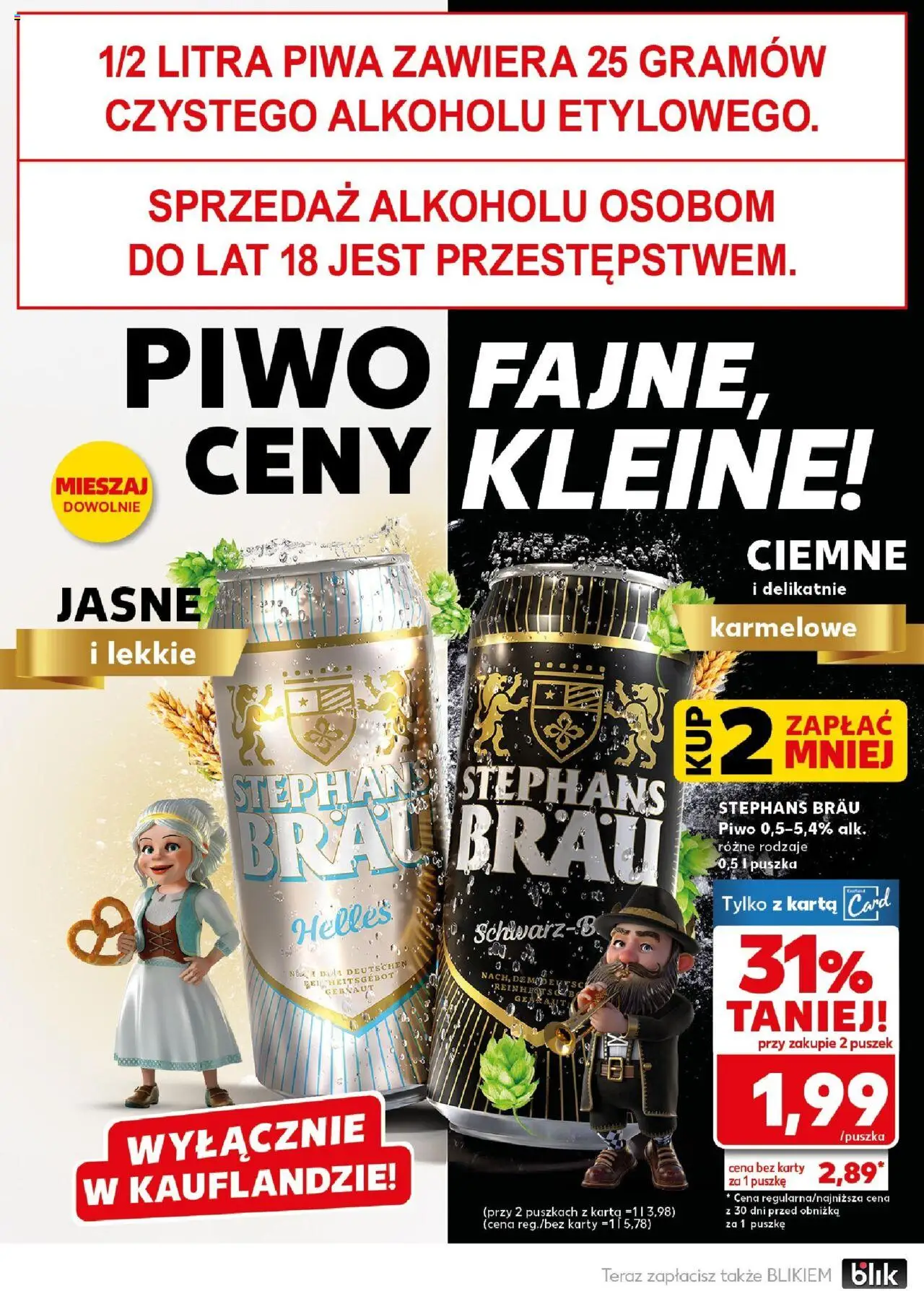 Kaufland gazetka - Super Sobota od 14.06.2025 | Strona: 6 | Produkty: Karta, Piwo