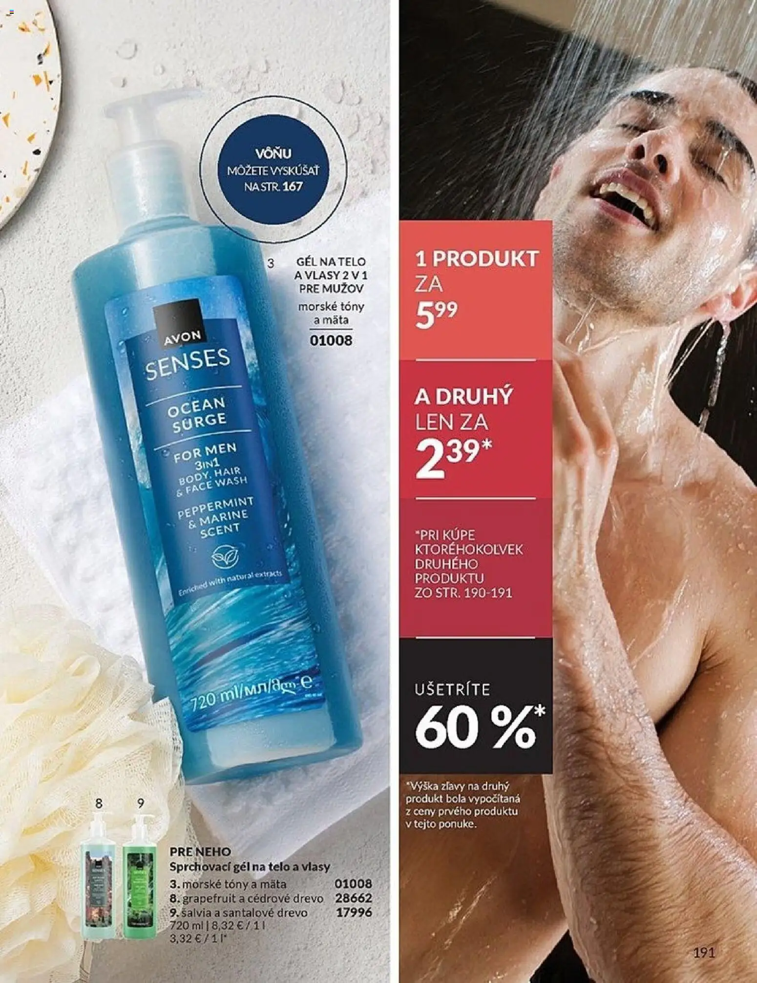 Nové Avon akcie – leták je platný od 01.02.2026 | Strana: 191 | Produkty: Grapefruit