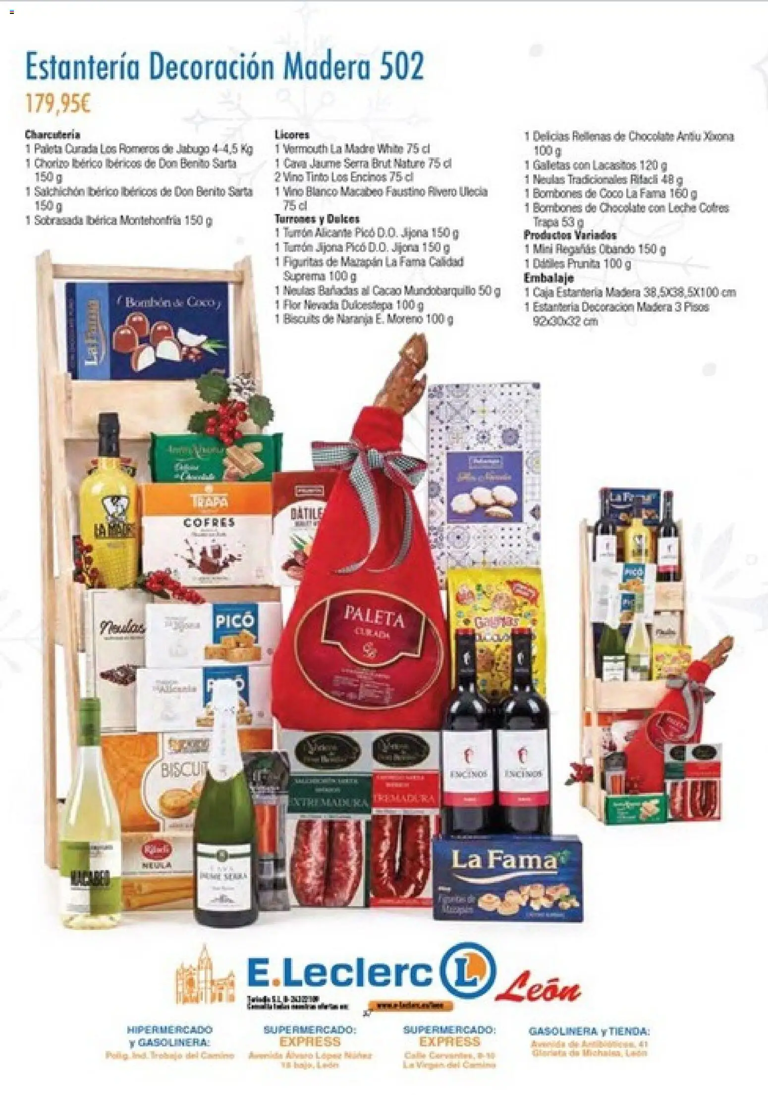 E.Leclerc folleto │ válido desde el 11.12.2025 | Página: 8 | Productos: Leche, Chocolate, Τυρόπιτα, Sobrasada