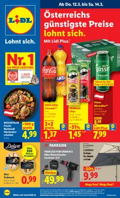 Lidl Flugblatt - Eisenstadt, Ebenfurth, Mattersburg ab 12.03.2026 gültig