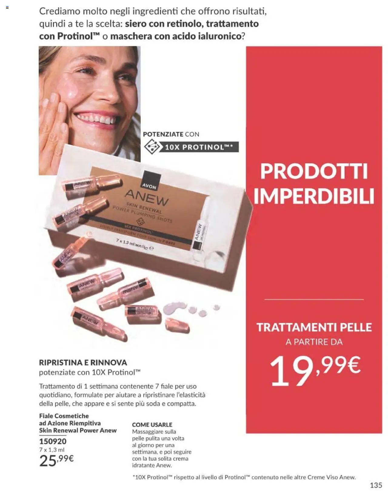 Volantino Avon del 01.10.2025 | Pagina: 135 | Prodotti: Crema, Maschera, Tè