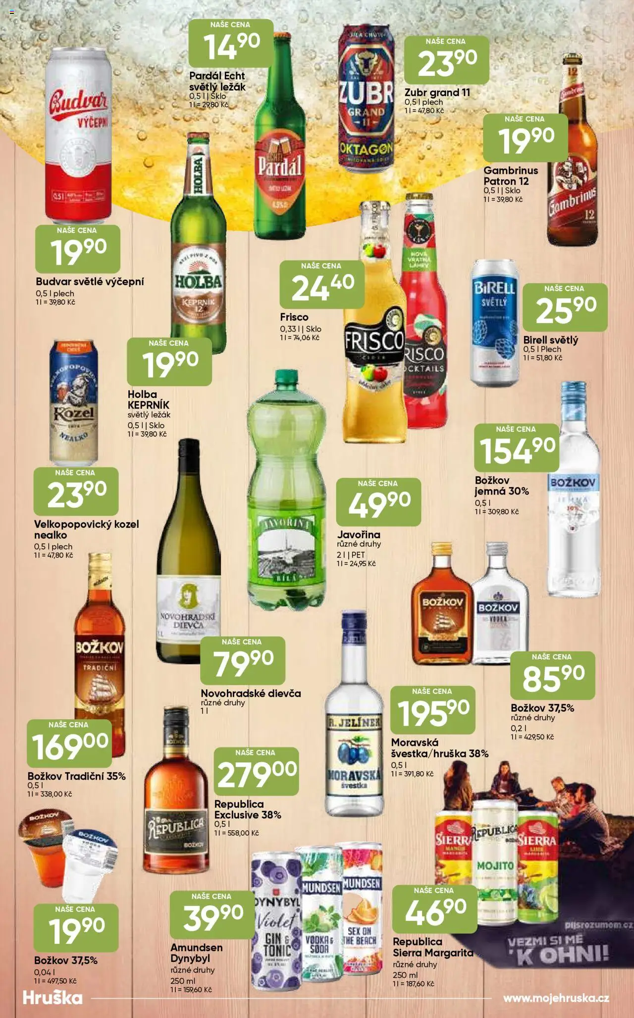 Hruška katalog od 17.09.2025 | Strana: 13 | Produkty: Budvar, Frisco, Božkov, Gambrinus