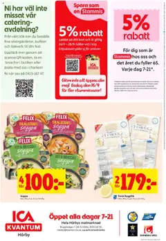 ICA Kvantum reklamblad aktuell från 15.09.2025 | Sida: 12 | Produkter: Ost, Papper, Broccoli, Soppa