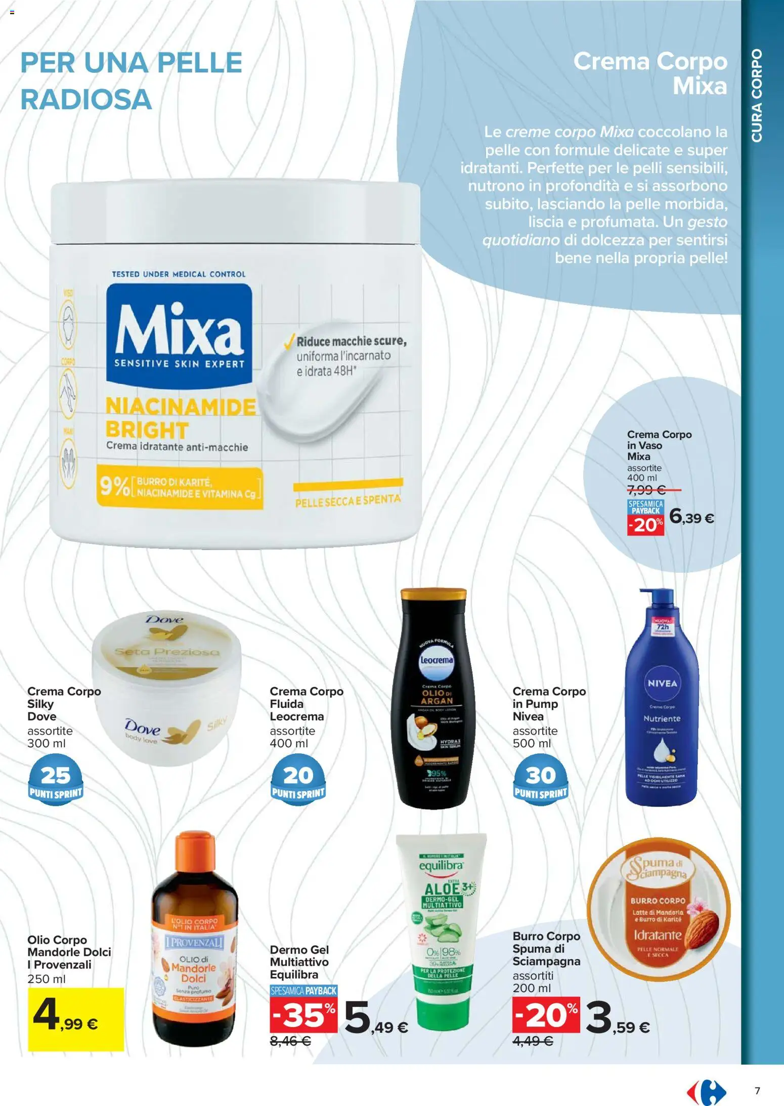 Volantino Carrefour del 07.11.2025 | Pagina: 7 | Prodotti: Crema, Uova, Vaso, Profumo