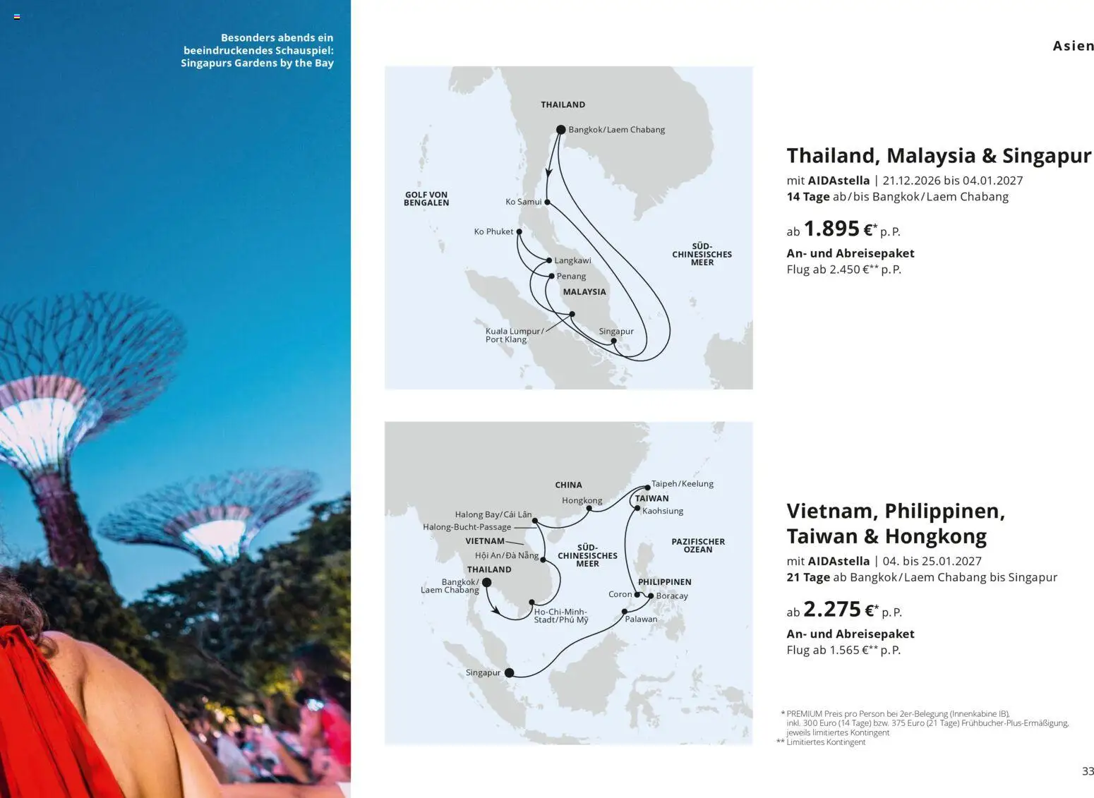 Aida AIDAselection – gültig ab 01.04.2026 | Seite: 33