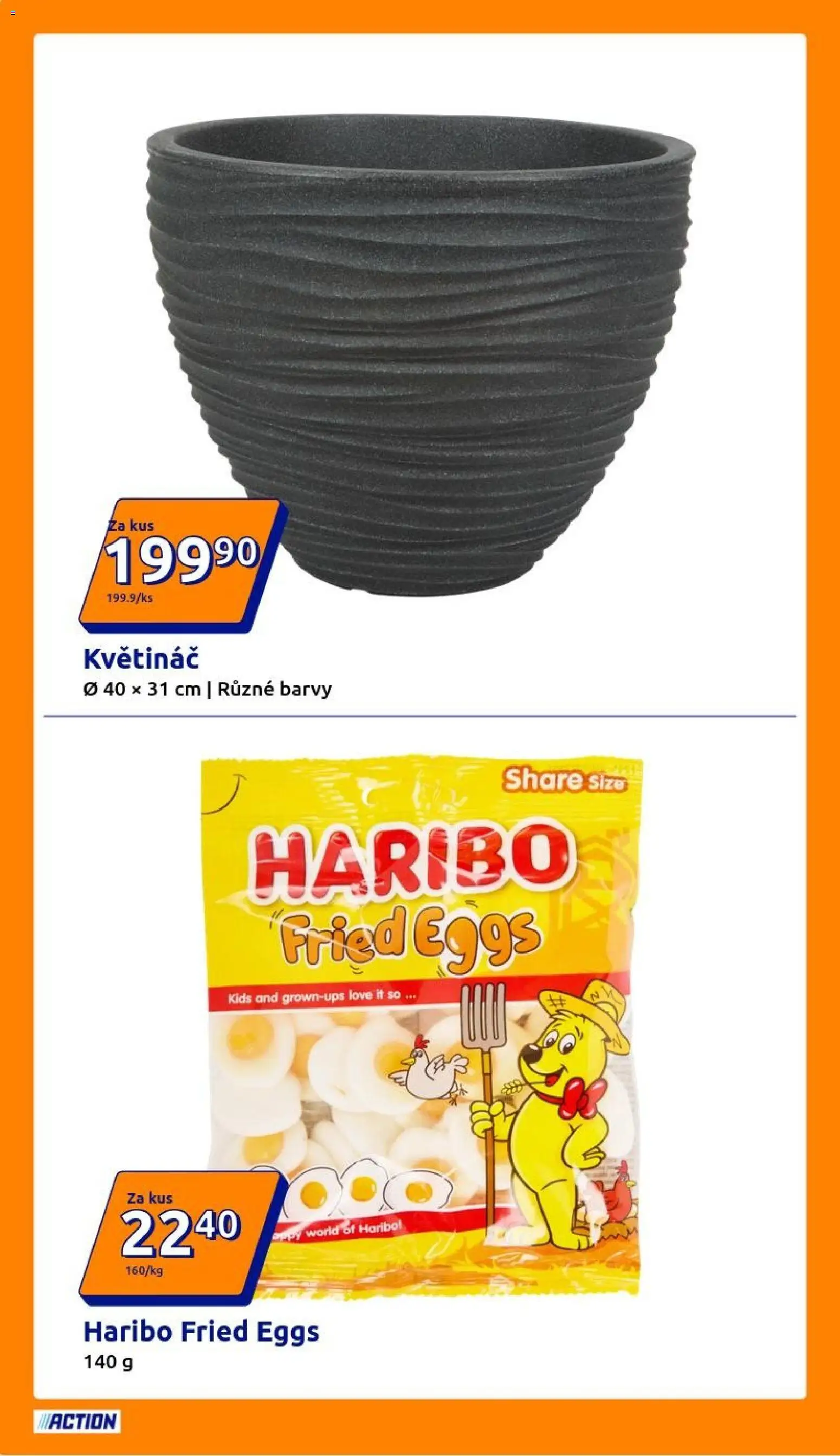 Action leták od 18.03.2026 | Strana: 26 | Produkty: Haribo, Květináč, Barvy