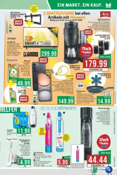Marktkauf Prospekt 	 - gültig ab dem 21.07.2025 | Seite: 23 | Produkte: Kaffeemaschine, Bürste, Wasser, Sodastream
