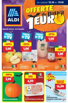 Anteprima del volantino Aldi - Offerte da paura valido a partire dal 12.10.2025