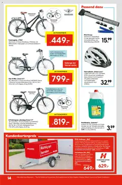 Hellweg Prospekt - gültig ab dem 04.08.2025 | Seite: 14 | Produkte: Gewicht, Fahrradhelm