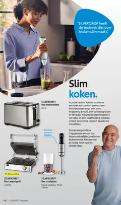 SILVERCREST Rvs broodrooster, Broodrooster - Voorbeeld van een folder van Lidl, geldig van 01.04.2026 | Pagina: 10 | Producten: Kan