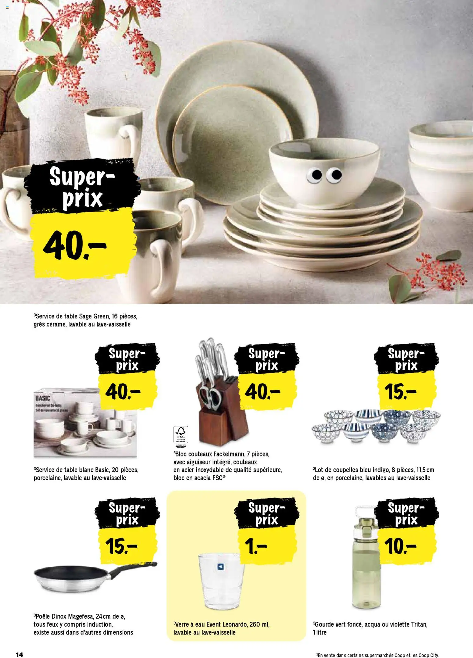 Coop - Les actions de la semaine – gültig ab 22.12.2025 | Seite: 14