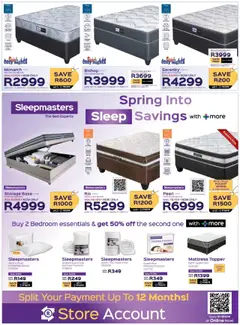New Sleepmasters catalogue – valid from 21.08.2025 | Page: 9 | Products: Double bed, Bed, Mattress, Pillow