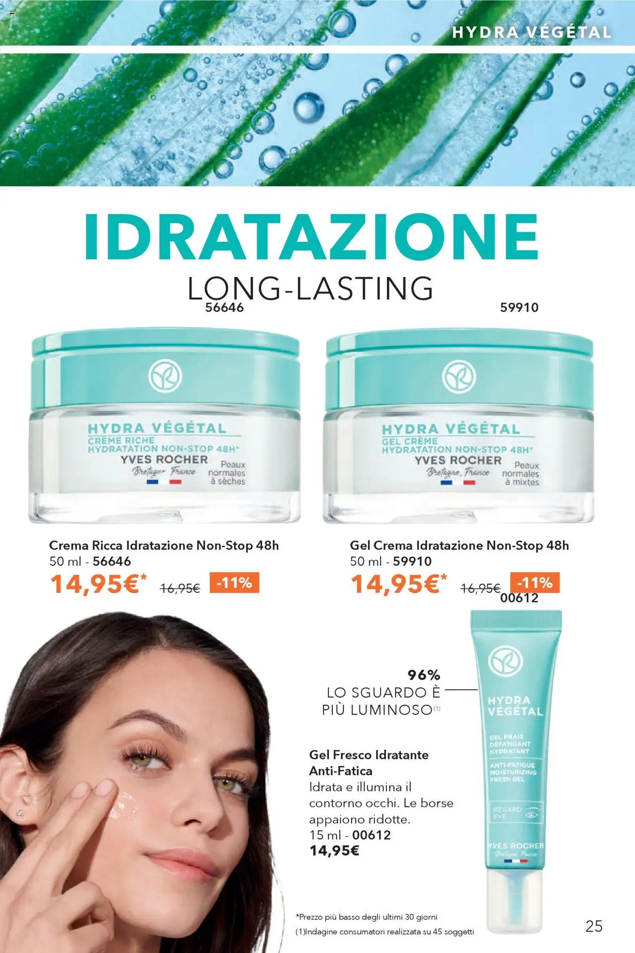 Volantino Yves Rocher del 23.09.2025 | Pagina: 25 | Prodotti: Crema