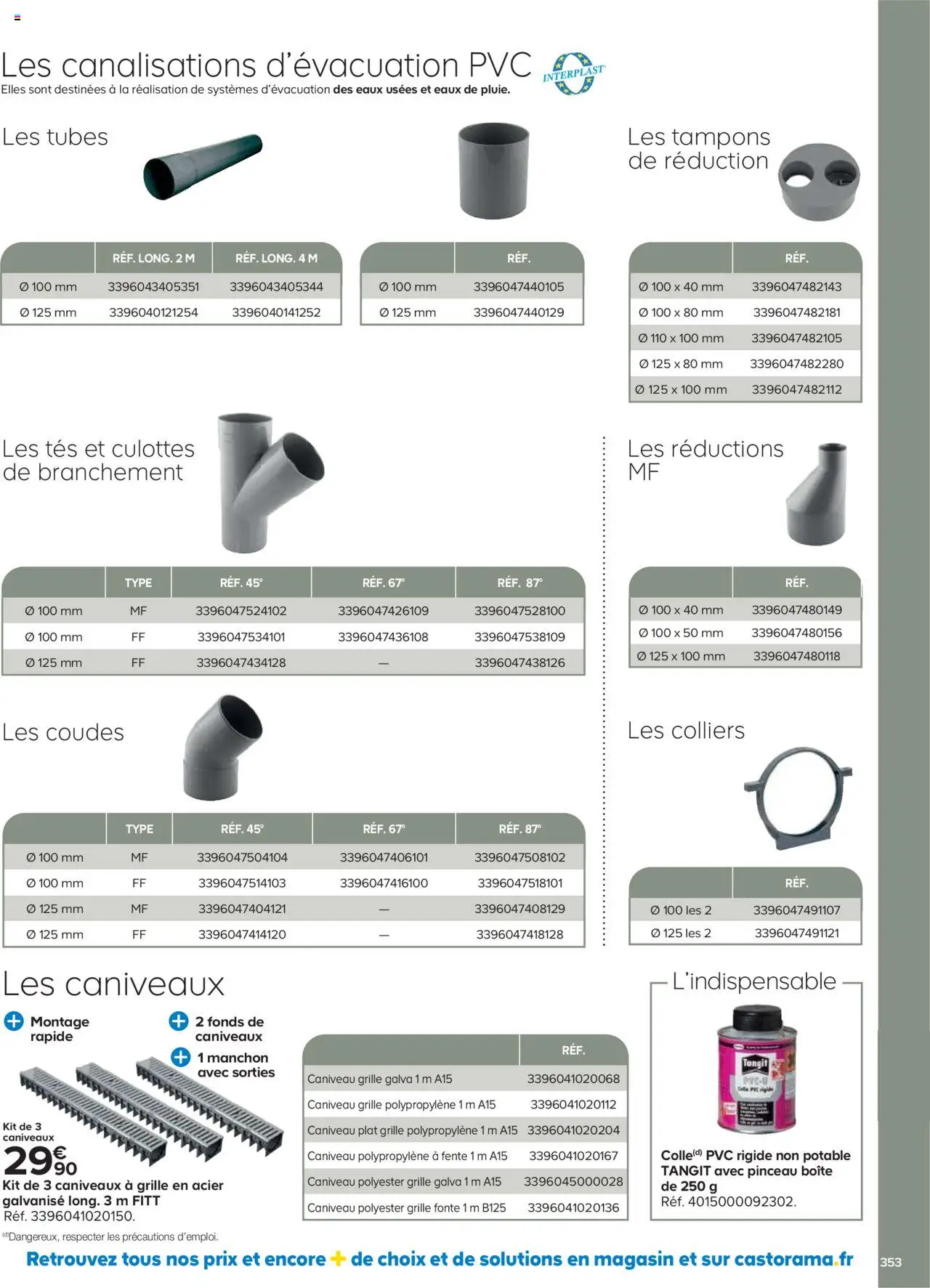 {H1} | Page: 353 | Produits: Tampons, Pinceau