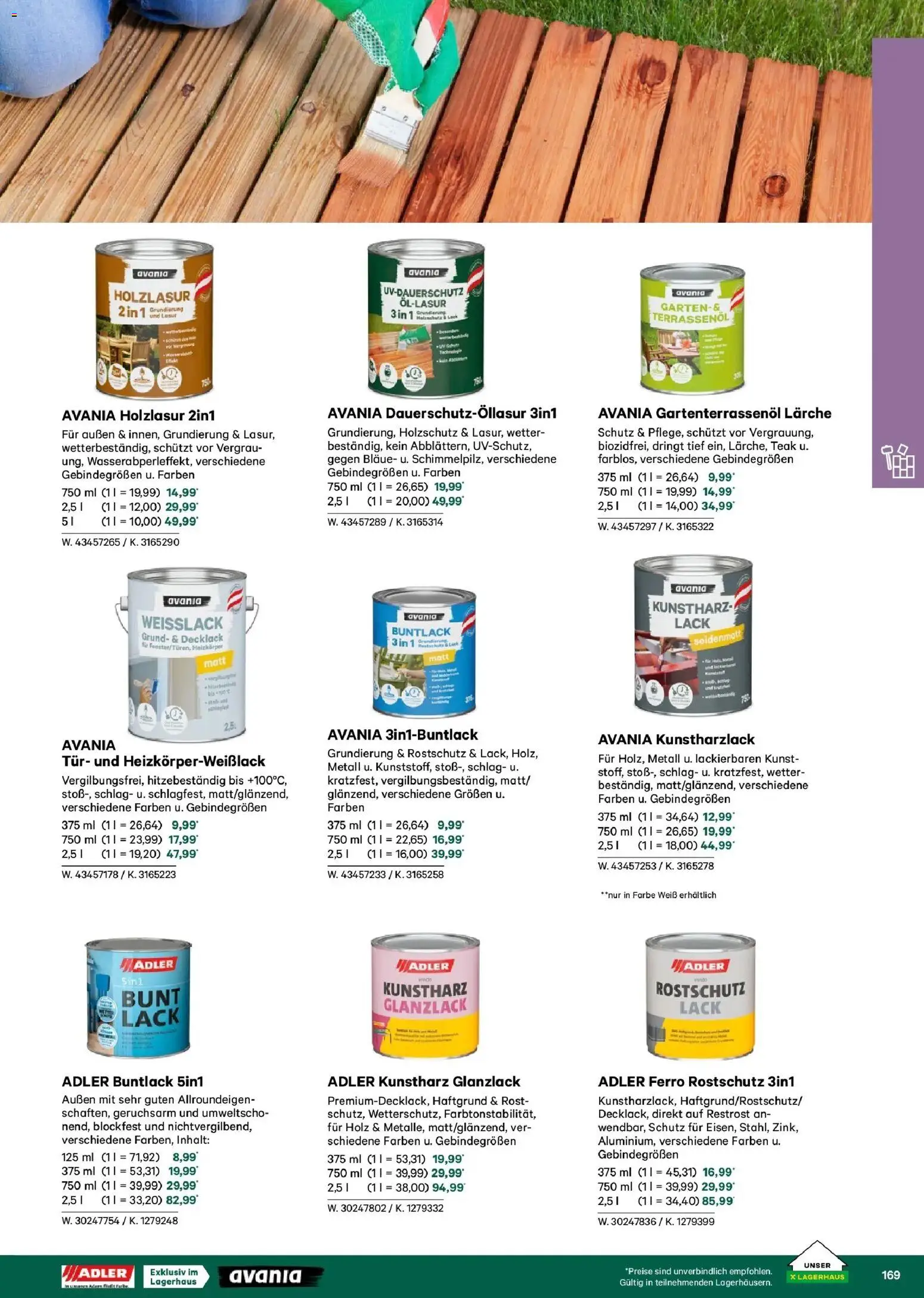 Lagerhaus Garten & Freizeit Katalog 2026 - Wien, Innsbruck gültig ab 01.03.2026 | Seite: 169 | Produkte: Heizkörper