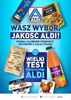 Náhled letáku Aldi Polsko leták - Poznaj ulubione produkty testerów z całej Polski od 23.02.2026