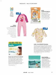 dm drogerie Prospekt 	 ab 01.04.2026 gültig | Seite: 97 | Produkte: Pampers, Wasser, Gemüse, Karotte