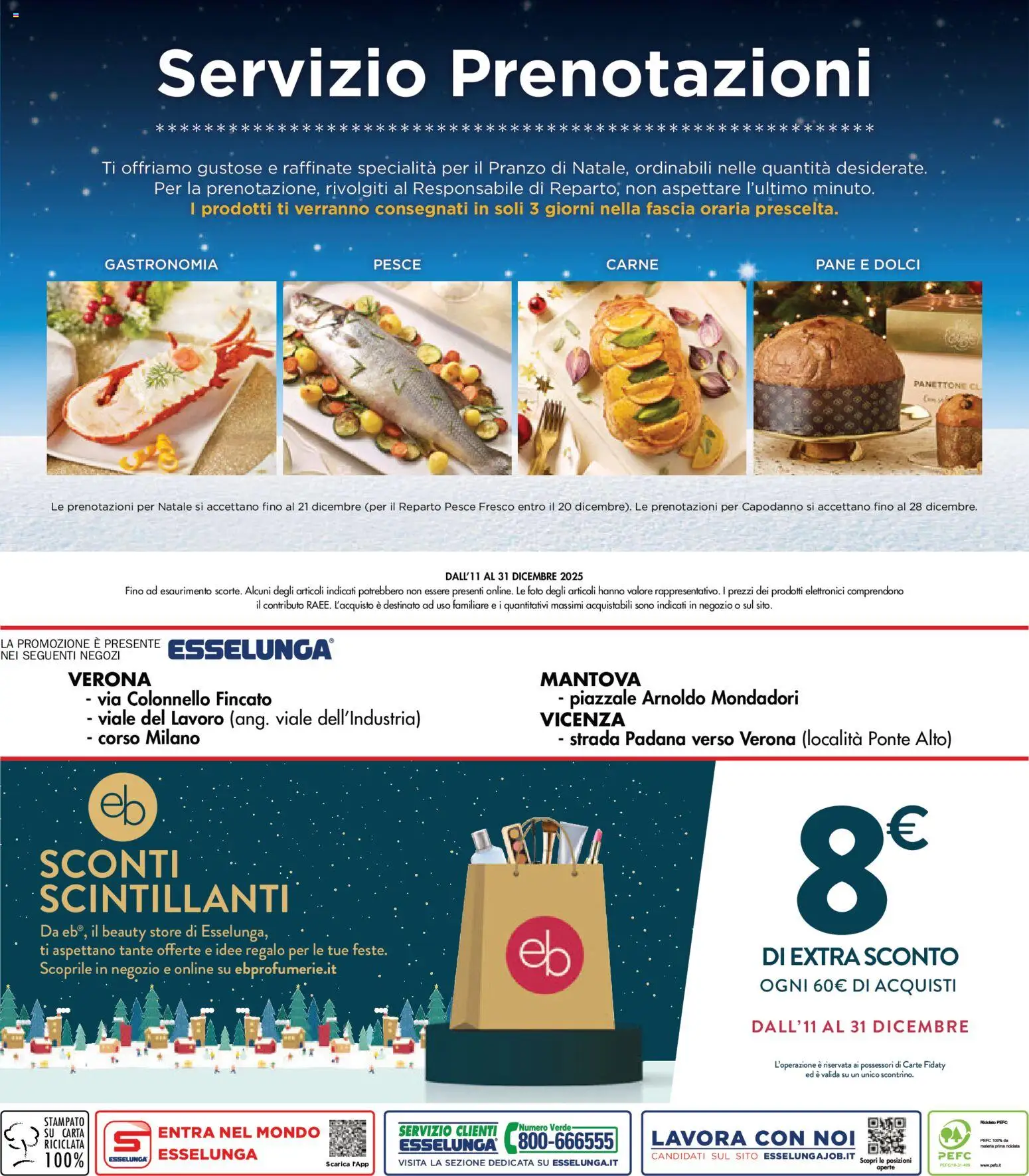 Volantino Esselunga S del 11.12.2025 | Pagina: 26 | Prodotti: Pane, Pesce, Panettone