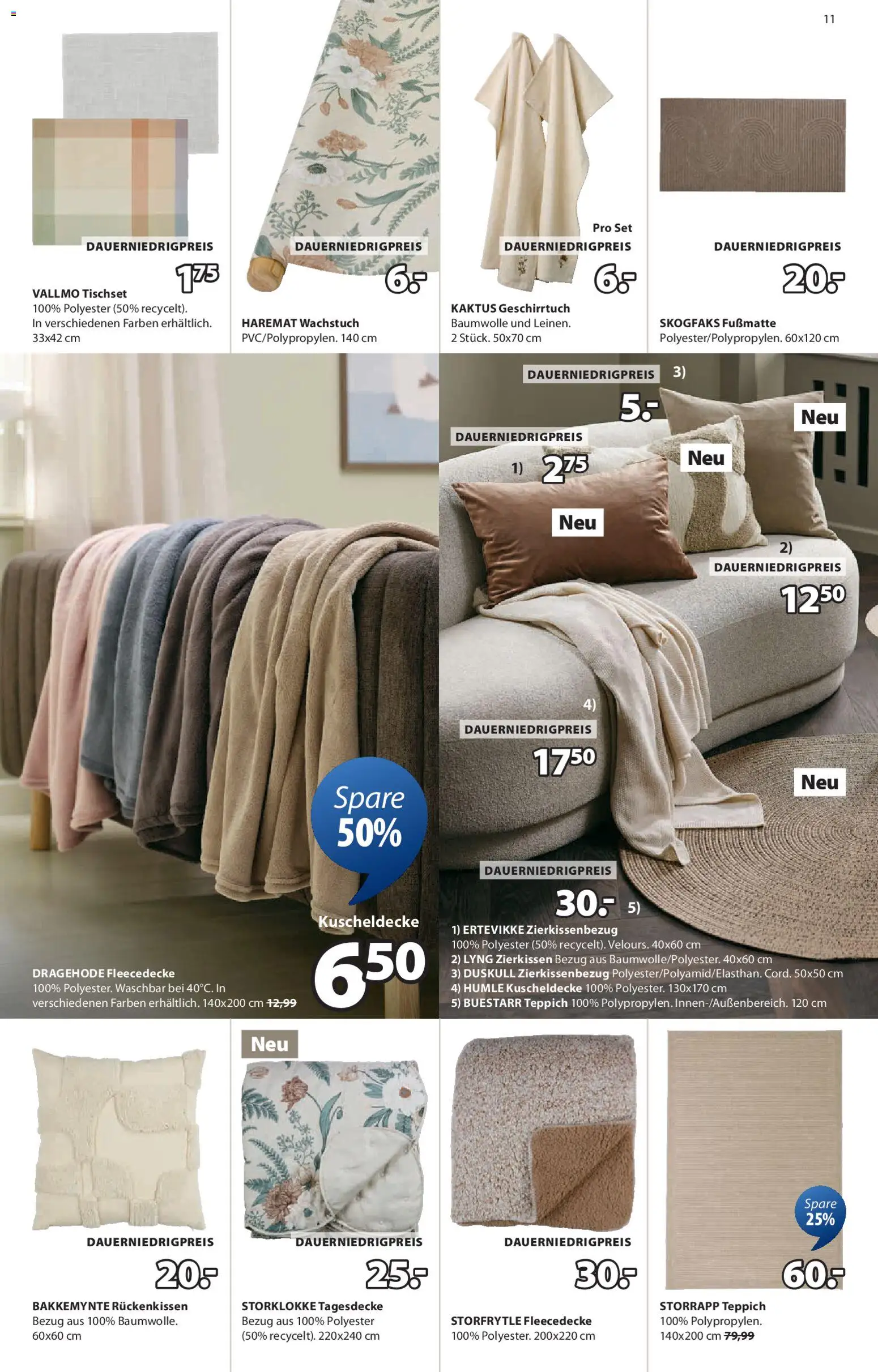 JYSK Prospekt 	 – gültig ab 15.02.2026 | Seite: 11 | Produkte: Korb, Kleiderbügel, Bademantel, Waschestander