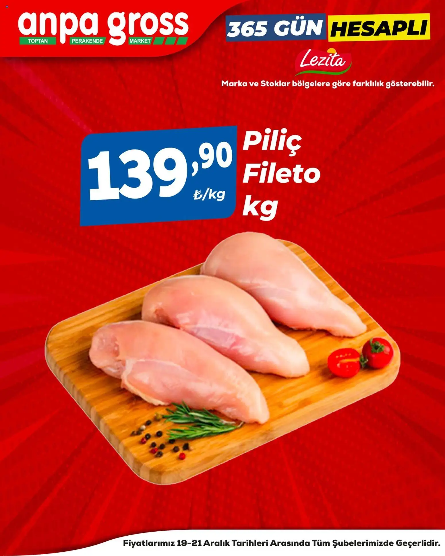 Anpa Gross Piliçte Tazelik - 19.12.2025 tarihinden itibaren geçerlidir | Sayfa: 7 | Ürünler: Piliç