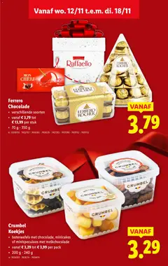 Lidl Folder week 46 - Voorbeeld van een folder van Lidl, geldig van 12.11.2025 | Pagina: 29 | Producten: Koekjes, Tabletek, Chocolade