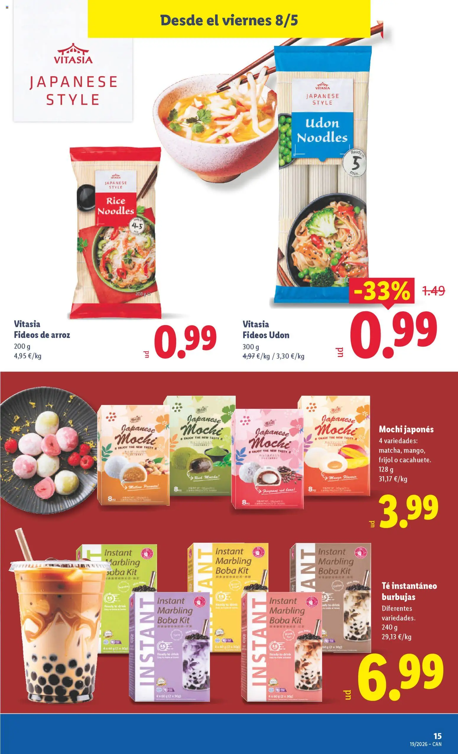 Lidl folleto │ válido desde el 04.05.2026 | Página: 31 | Productos: Arroz, Fideos, Fideos de arroz, Té