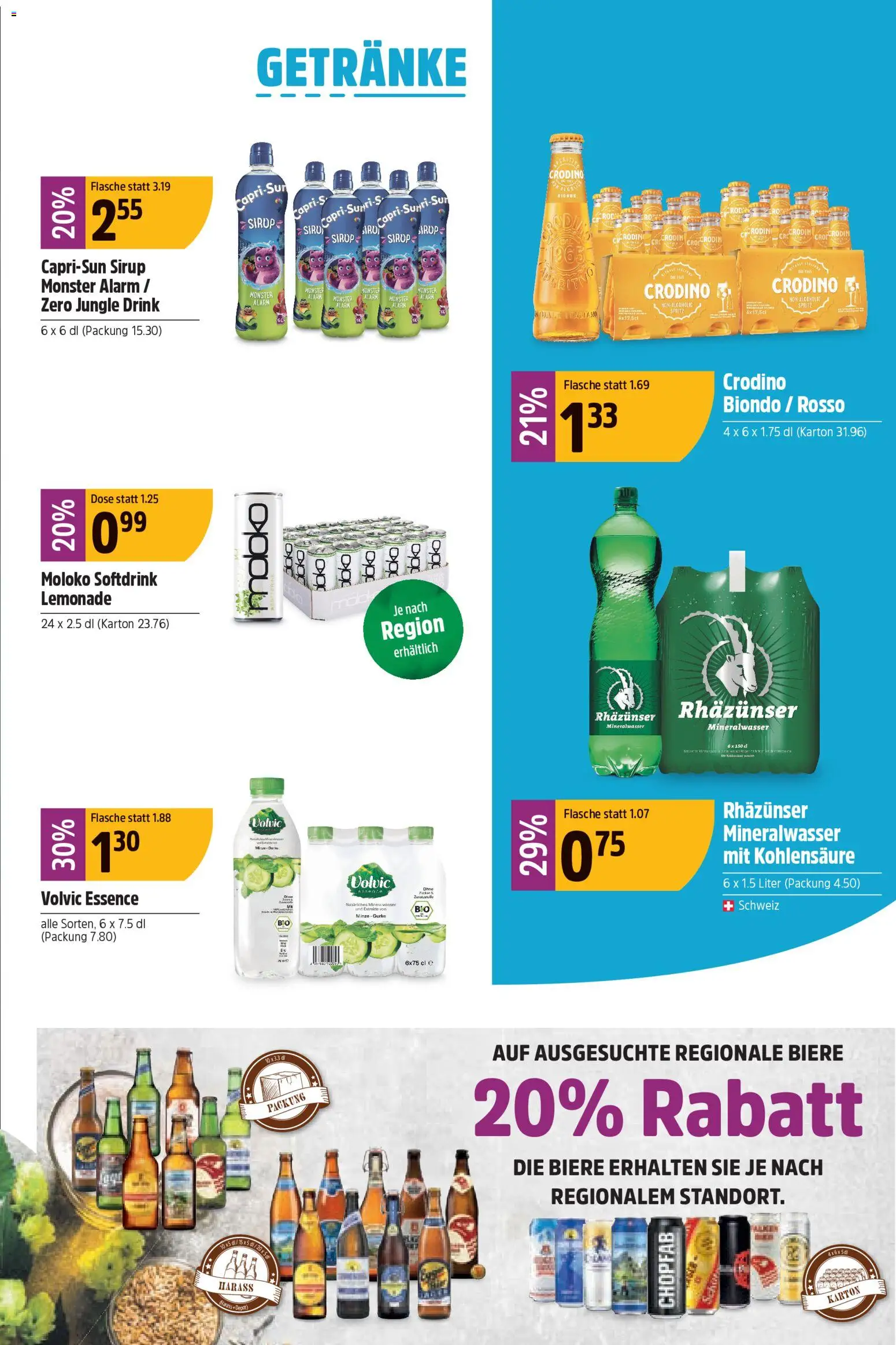 TopCC aktionen – gültig ab 20.04.2026 | Seite: 17 | Produkte: Sirup, Mineralwasser, Wasser