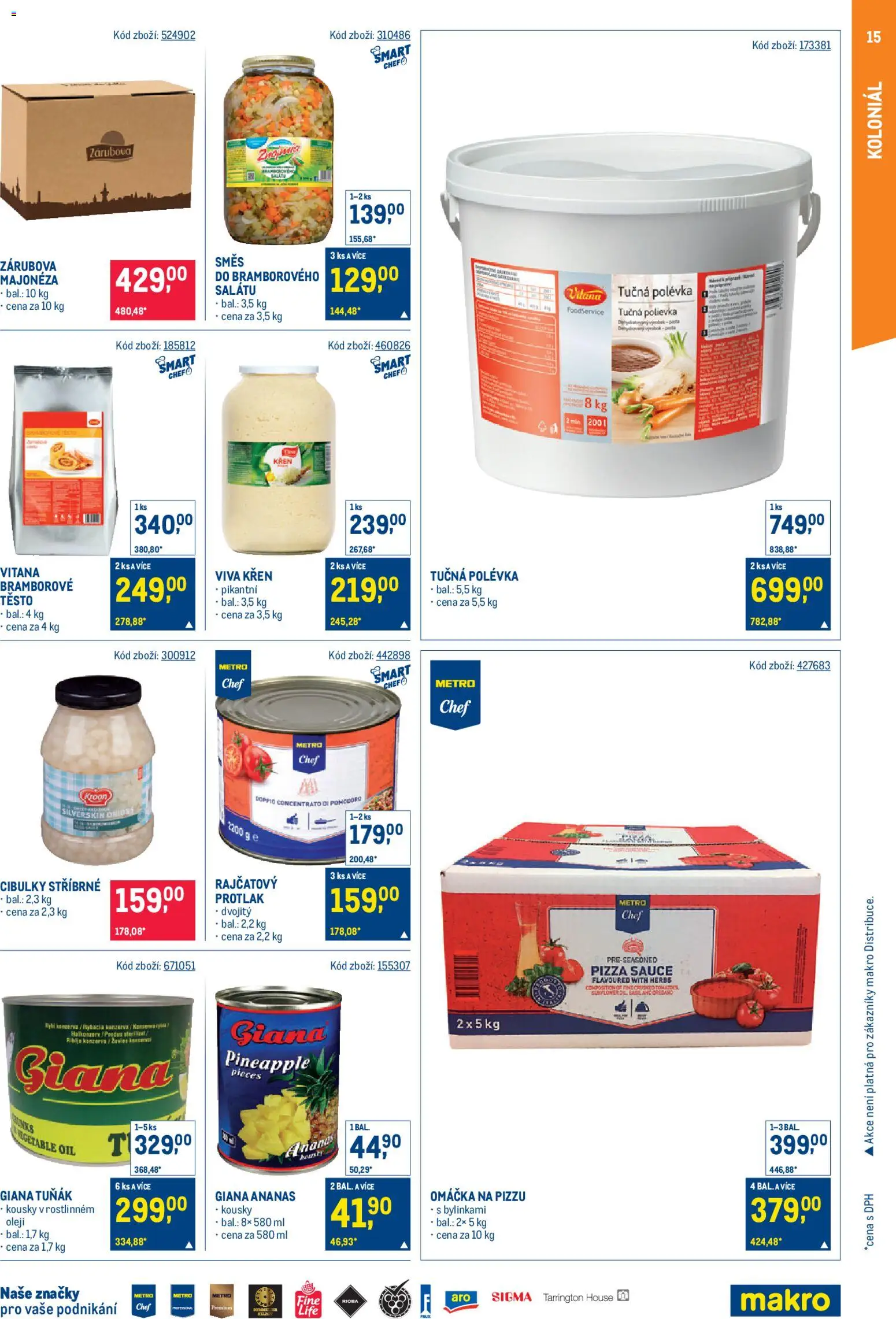 Makro leták - Gastronomie od 11.03.2026 | Strana: 15