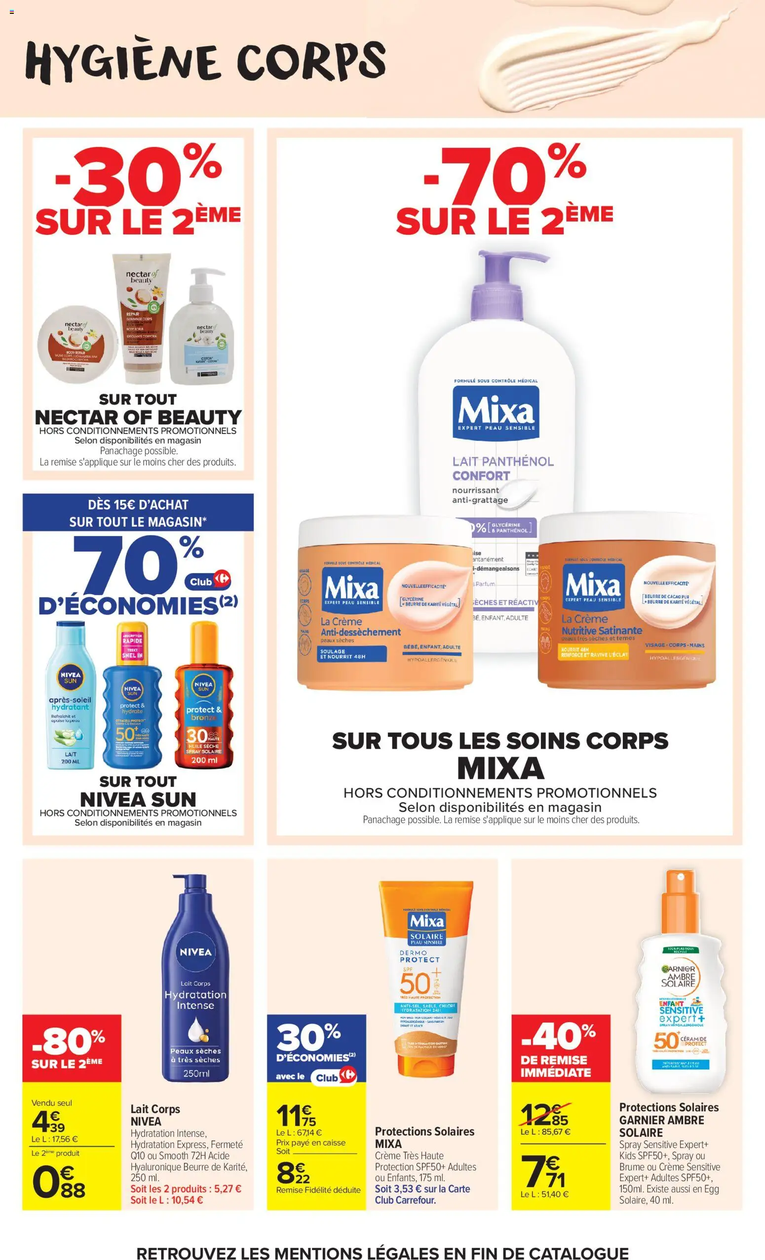 {H1} | Page: 10 | Produits: Parfum, Gommage, Lait, Huile