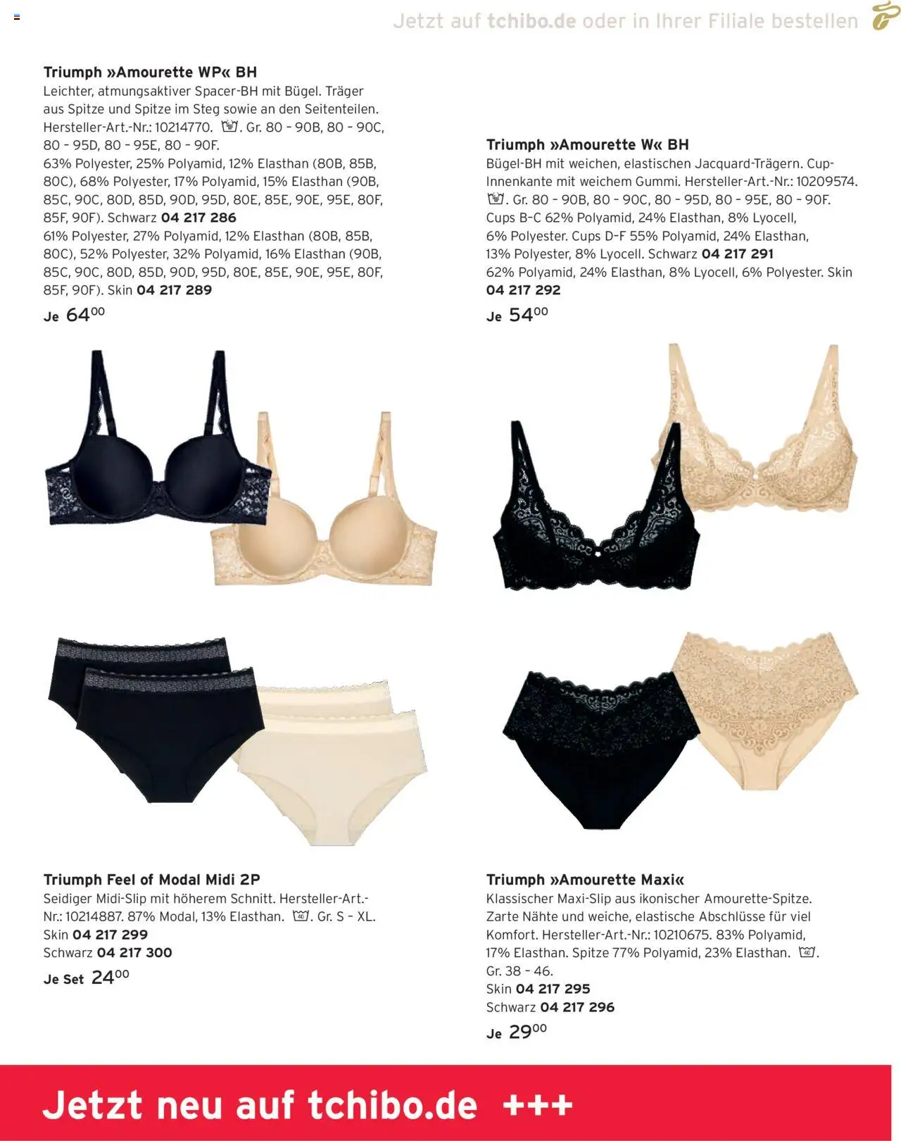Angebote Tchibo – gültig ab 01.10.2025 | Seite: 69 | Produkte: BH