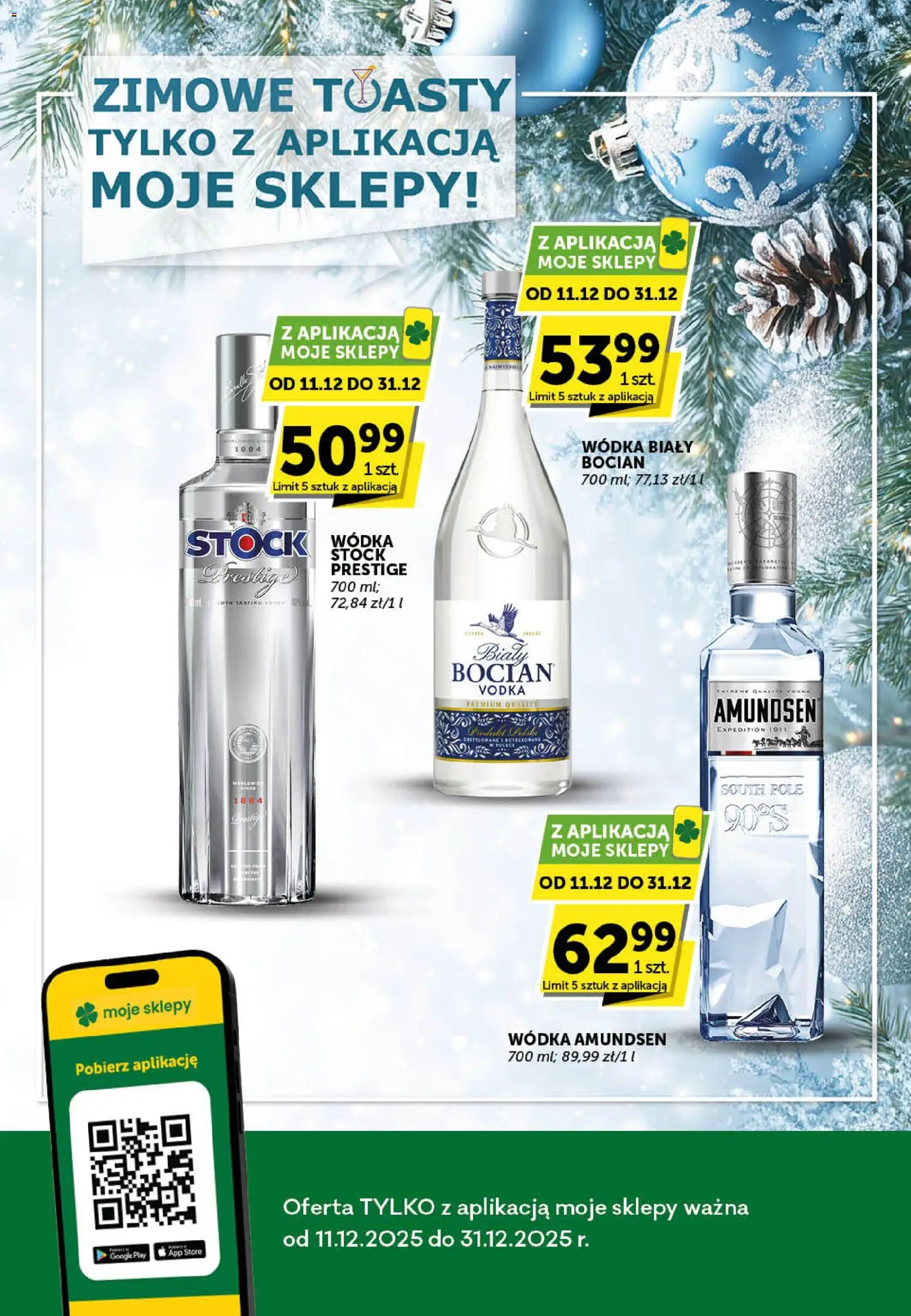 Groszek Gazetka - Katalog alkoholowy od 11.12.2025 | Strona: 1 | Produkty: Wódka Stock, Vodka, Wódka