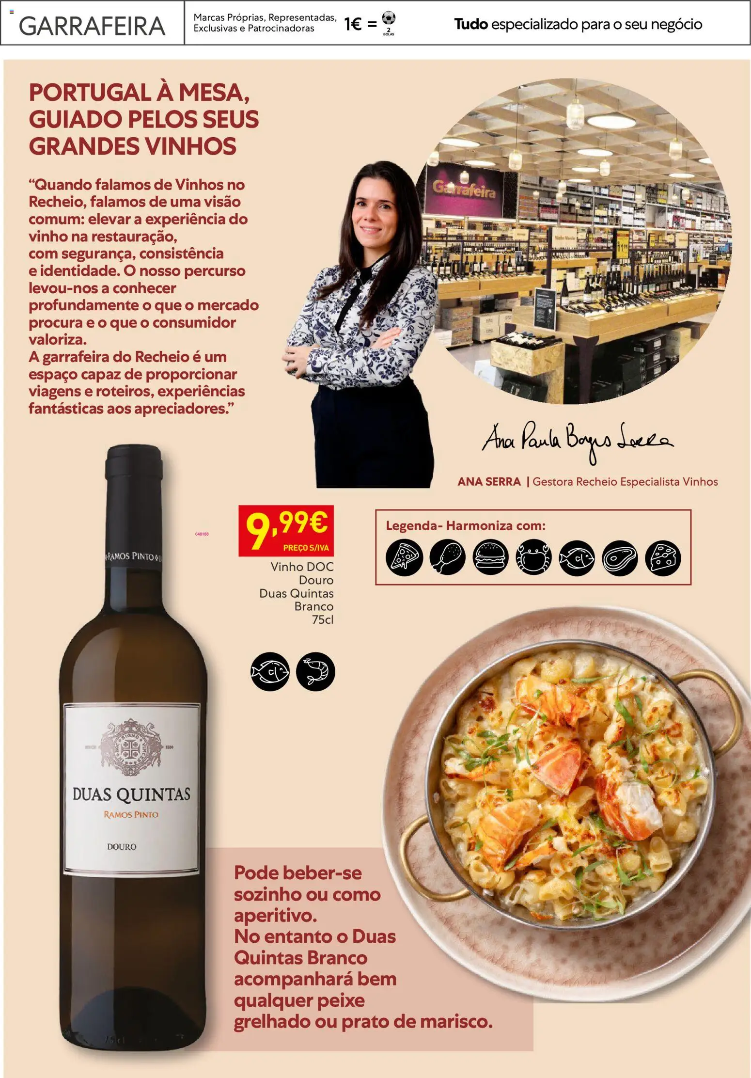 Recheio Horeca │ válido de 03.03.2026 | Página: 26 | Produtos: Vinho, Peixe