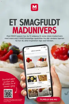 Meny Tilbudsavis gyldig fra 04.07.2025 | Side: 4 | Produkter: Brød, Appelsiner, Hindbær, Kager