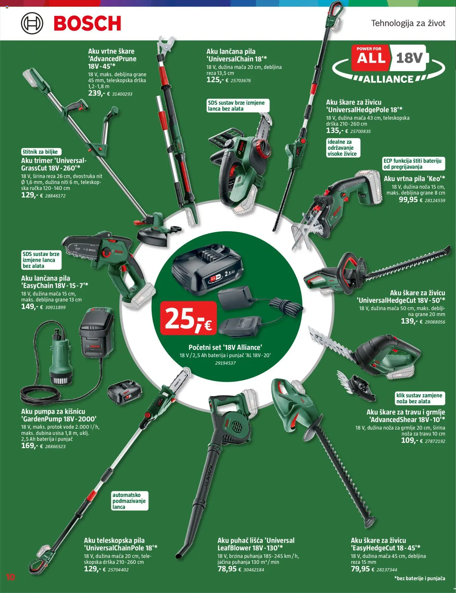 Bauhaus katalog | vrijedi od 15.04.2026 | Stranica: 10 | Proizvodi: Baterija, Baterije, Škare, Pila