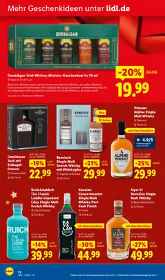 Lidl - Prospekt ab 01.12.2025 gültig | Seite: 12 | Produkte: Whisky, Finish, Getreide, Whiskey