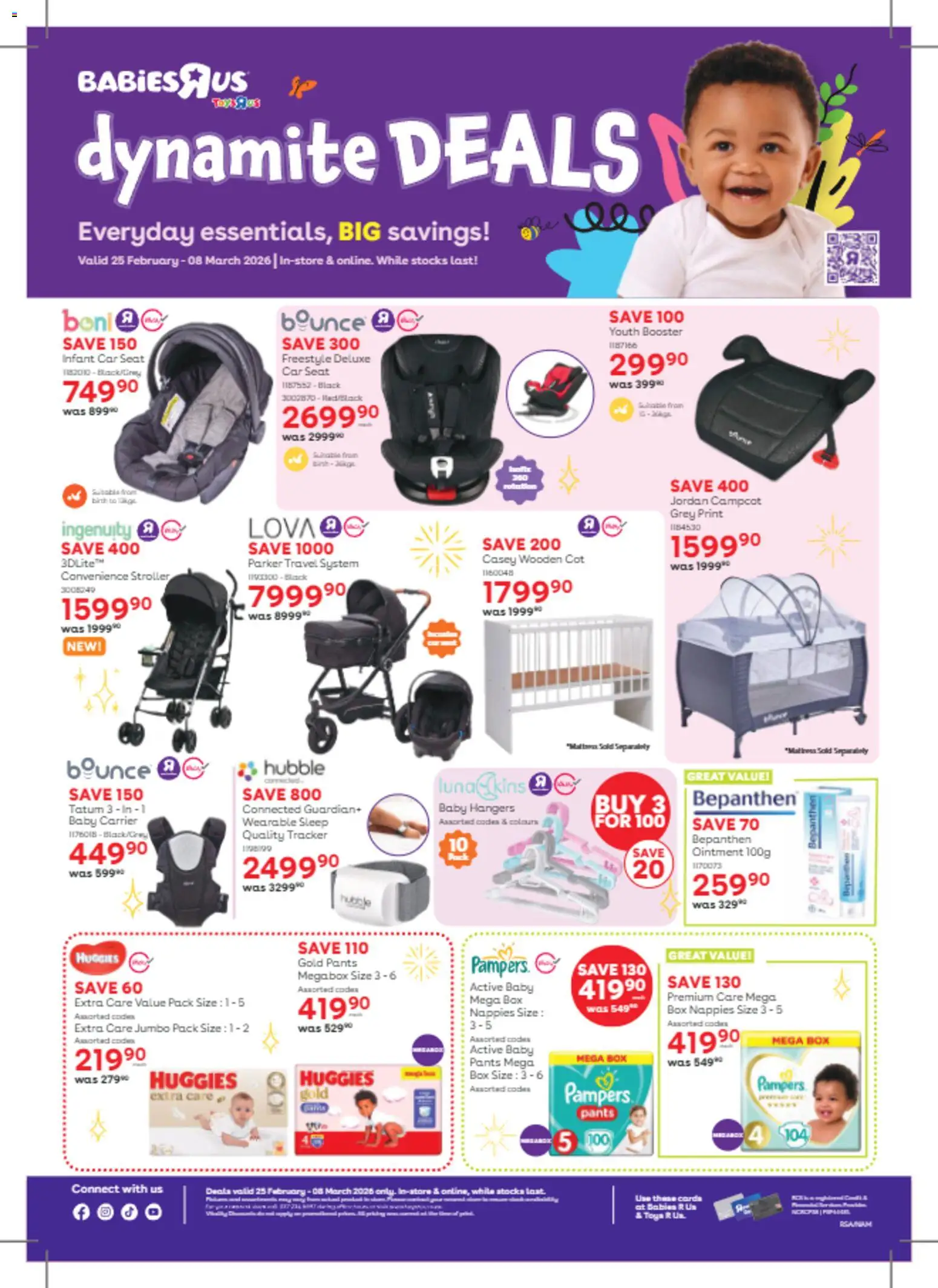New Toys R Us catalogue – valid from 25.02.2026 | Page: 4 | Products: Pants, Toys, Box, Nappies