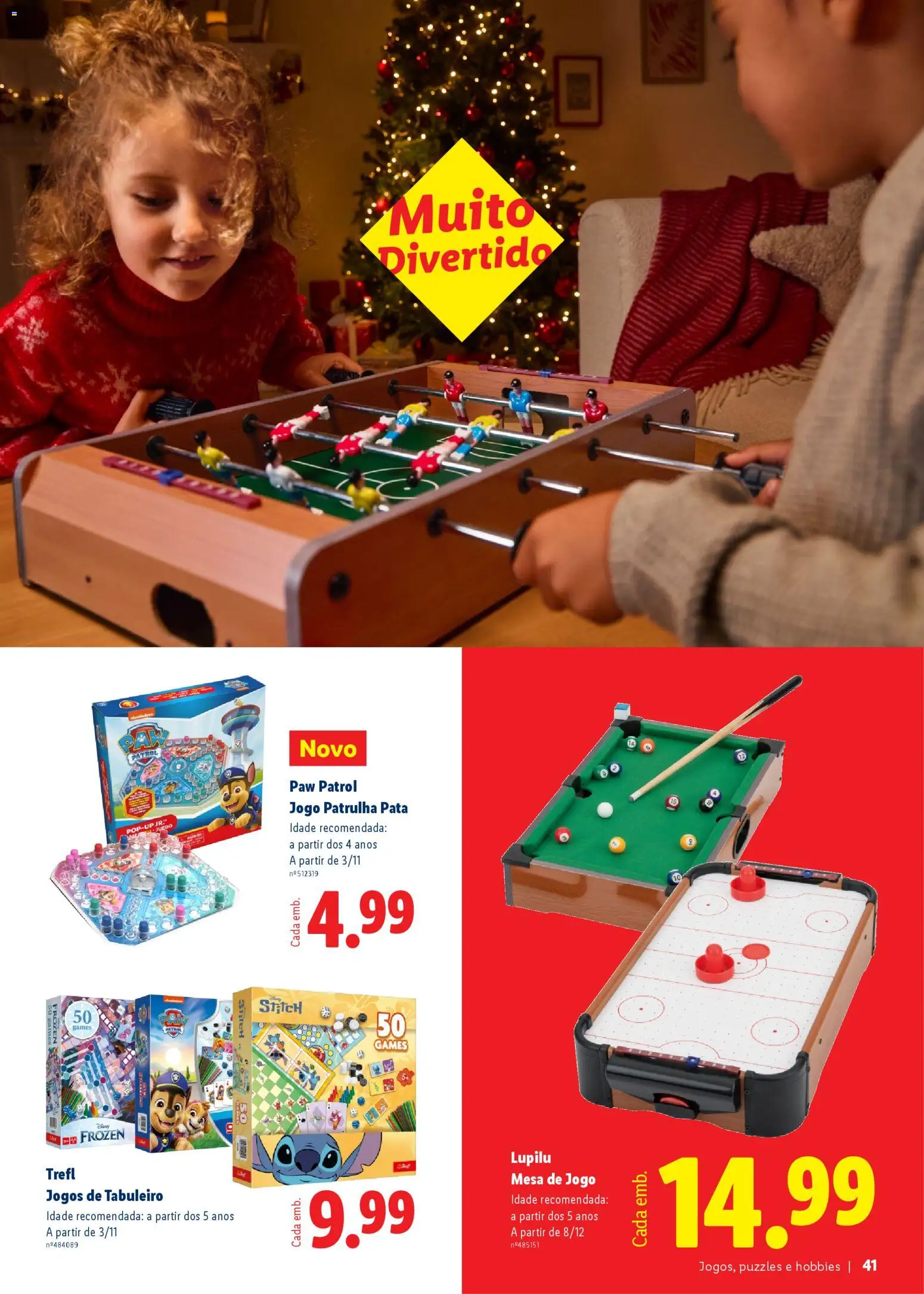 Lidl Folheto Especial │ válido de 27.10.2025 | Página: 41 | Produtos: Jogos, Mesa