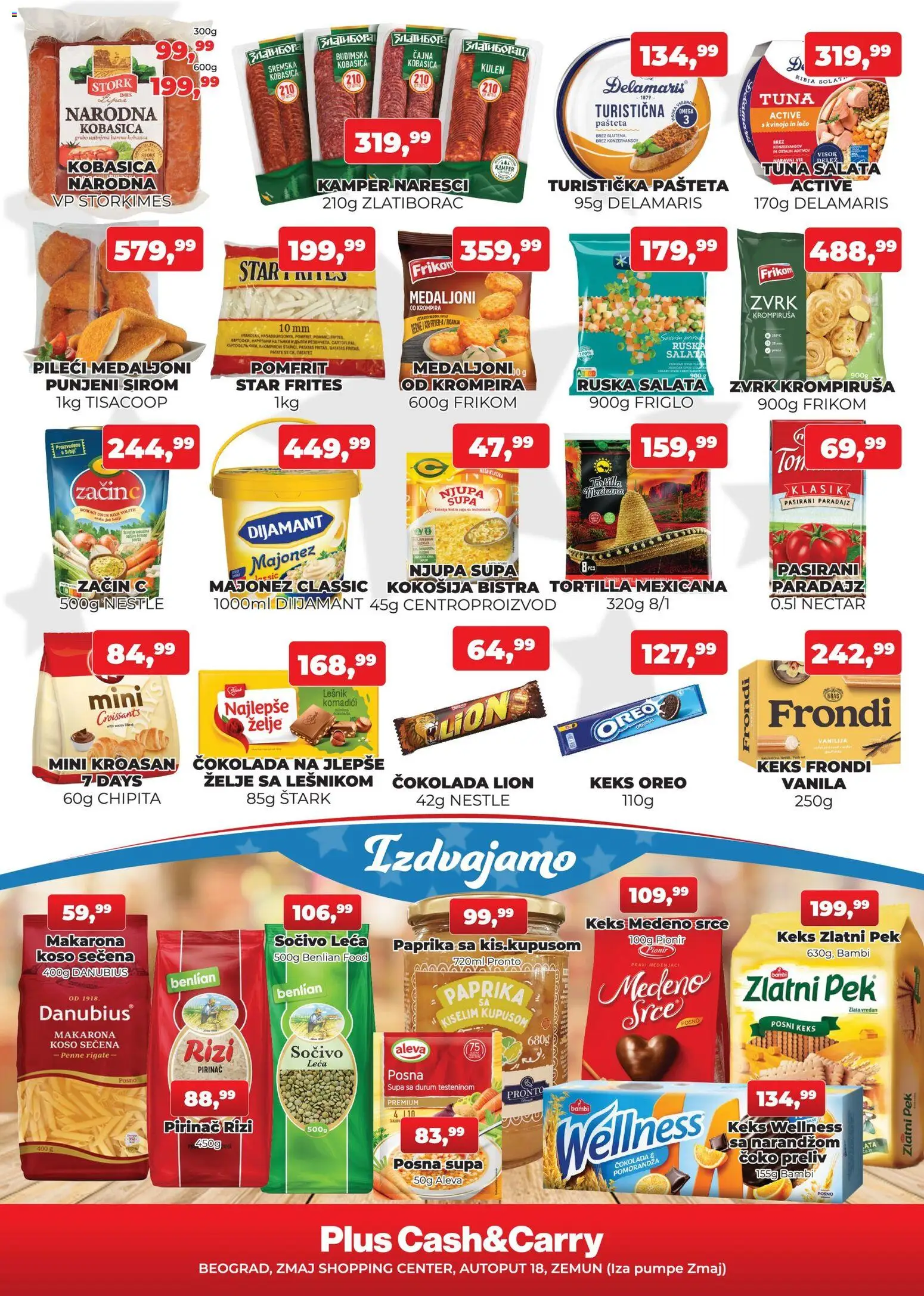 Plus Cash & Carry katalog - važi od 28.11.2025 | Strana: 2 | Proizvode: Pronto, Kulen, Kroasan, Čokolada