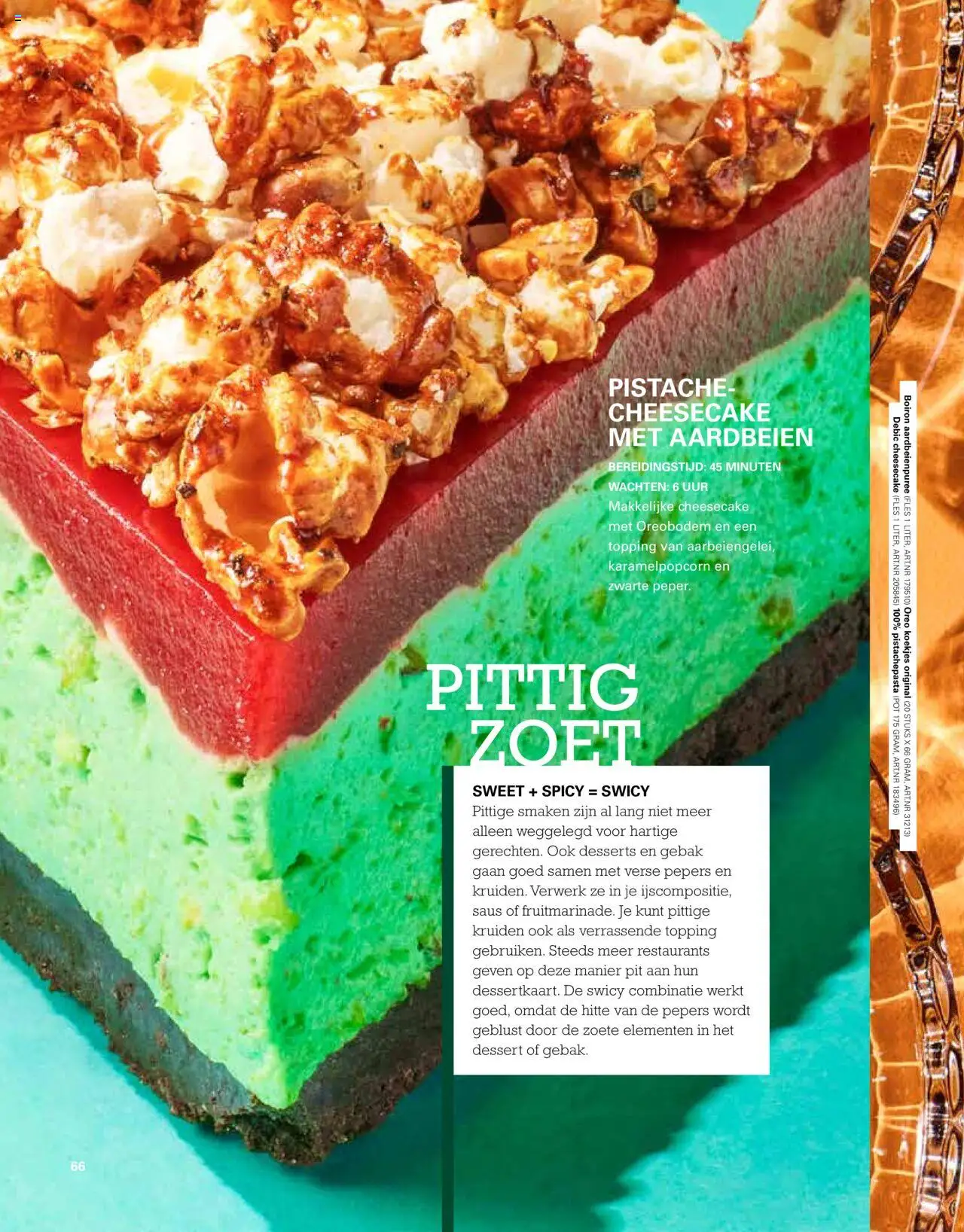  | Pagina: 66 | Producten: Aardbeien, Saus, Pepers, Pot