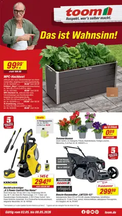 Toom Baumarkt Prospekt 	 ab 02.05.2026 gültig
