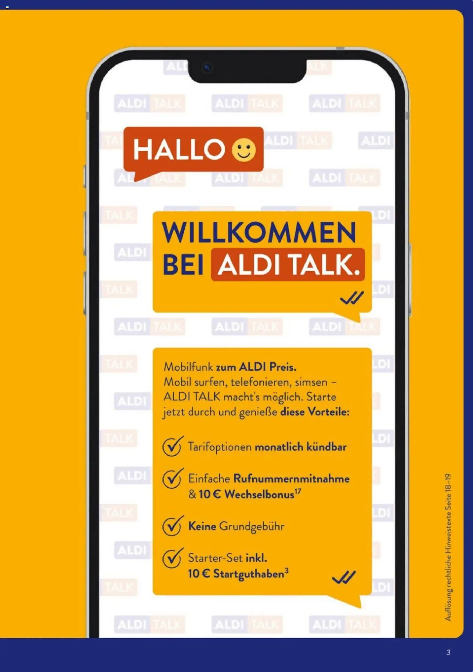 Aldi Süd Talk  – gültig ab 07.11.2025 | Seite: 3