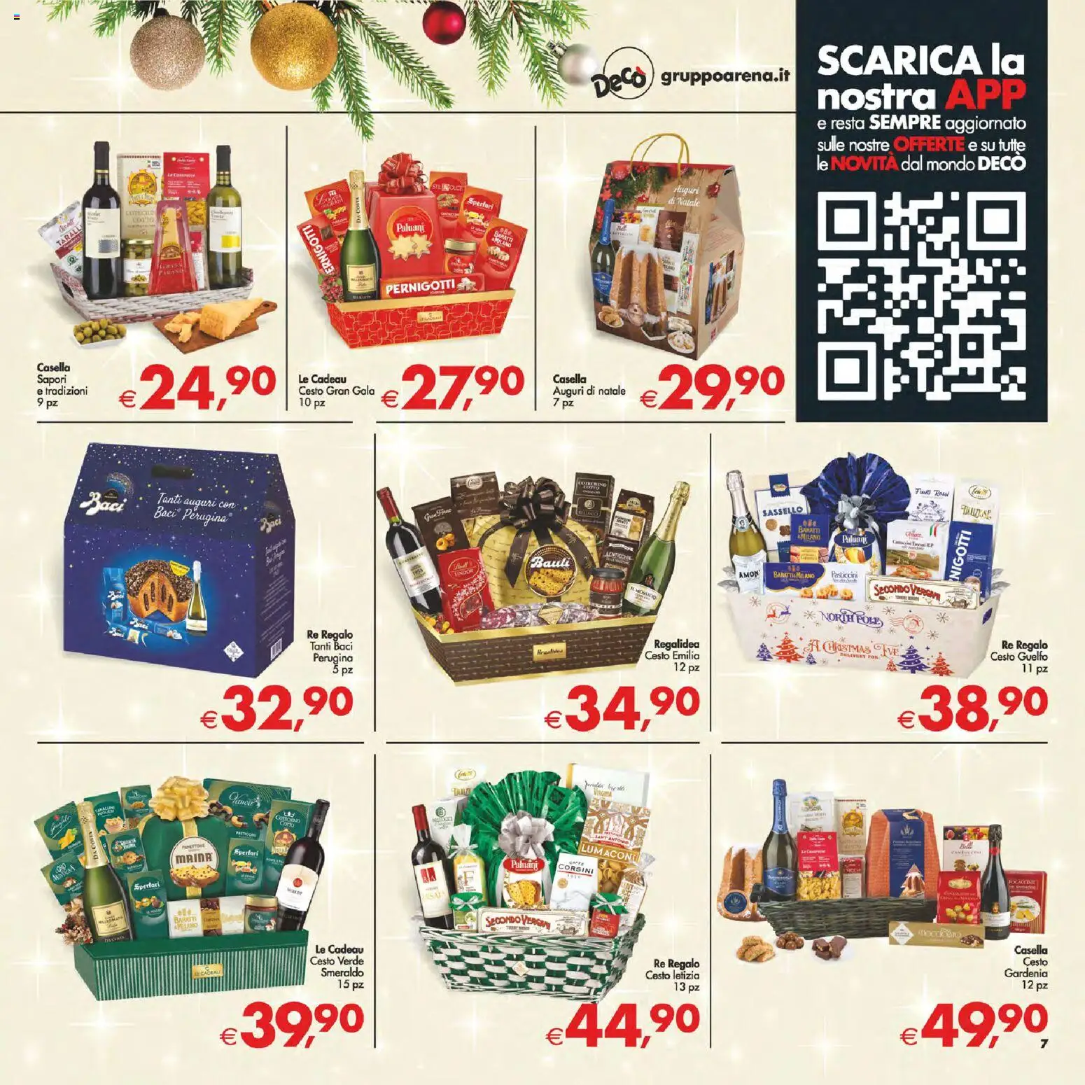 Volantino Decò del 05.12.2025 | Pagina: 7 | Prodotti: Lenticchie, Panettone, Taralli, Letto