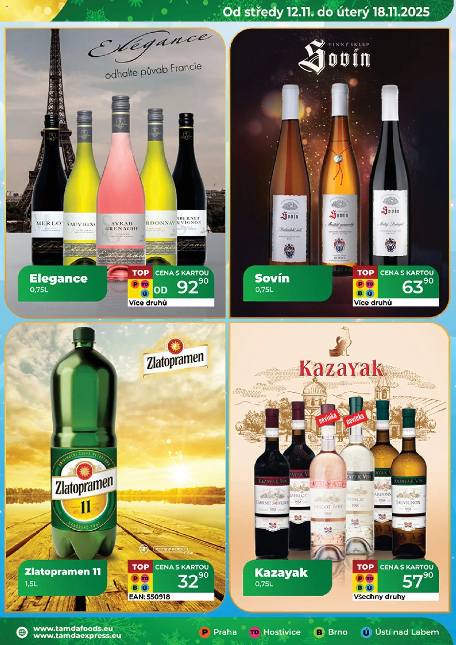 Tamda Foods leták od 12.11.2025 | Strana: 17 | Produkty: Zlatopramen, Merlot, Zlatopramen 11