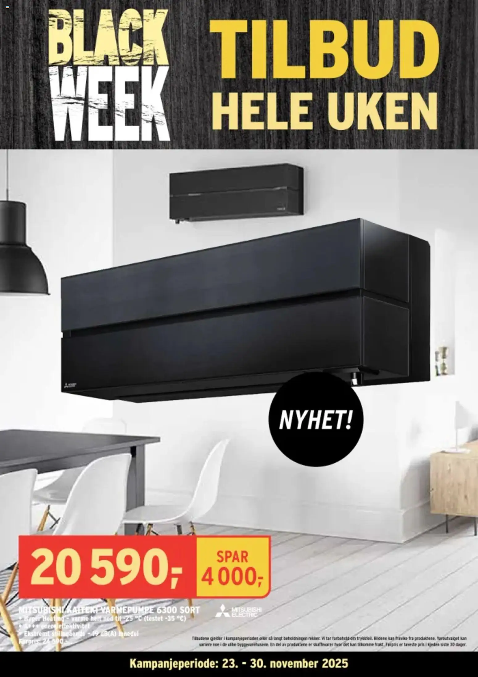 {H1} | Side: 7 | Produkter: Varmepumpe